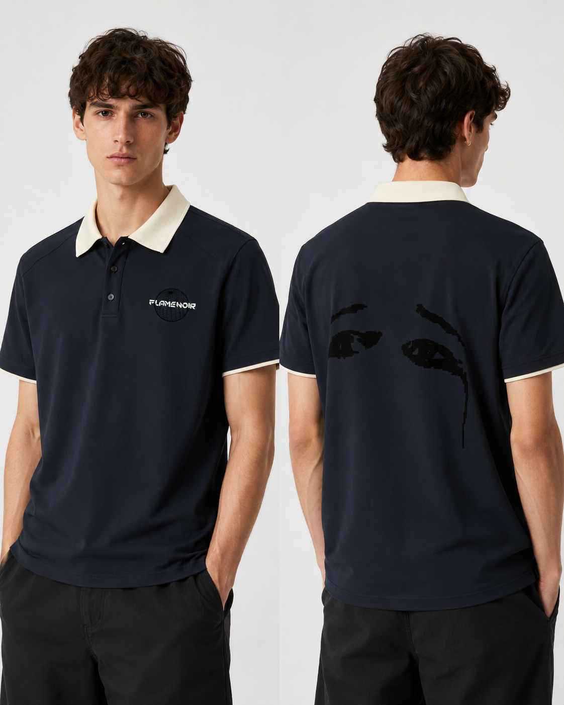 "ALL EYES" POLO SHIRT