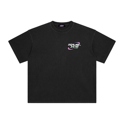 "PSALMS" Enzyme Washed T-Shirt