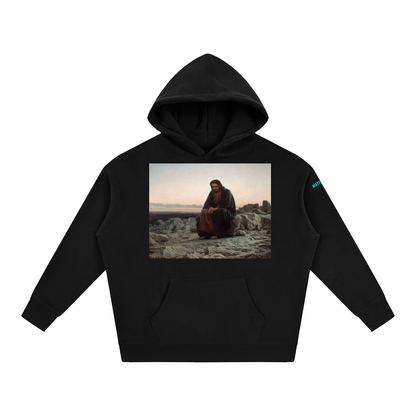 "TEMPTATION" Oversize Fleeced Hoodie