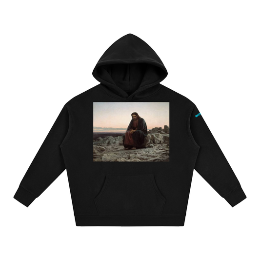 "TEMPTATION" Oversize Fleeced Hoodie