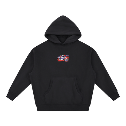 "BASIC" Essential Oversized Boxy Fit Fleece Hoodie