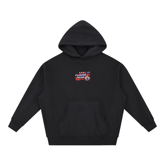 "BASIC" Essential Oversized Boxy Fit Fleece Hoodie