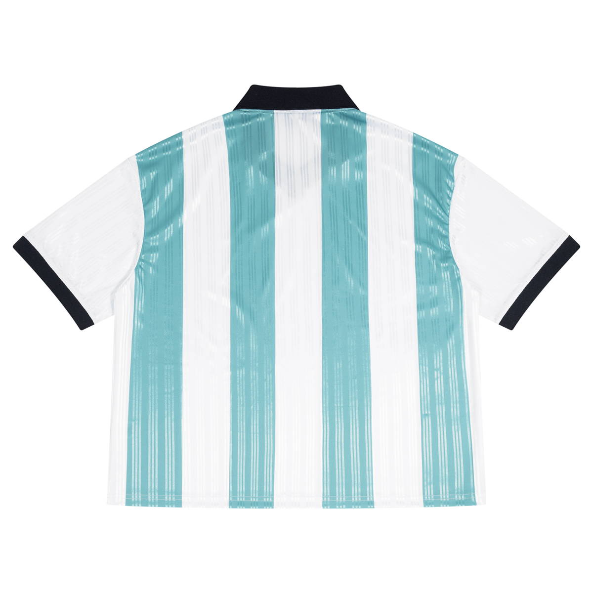 "ARGENTINA" Unisex Boxy Striped Collared Soccer Jersey