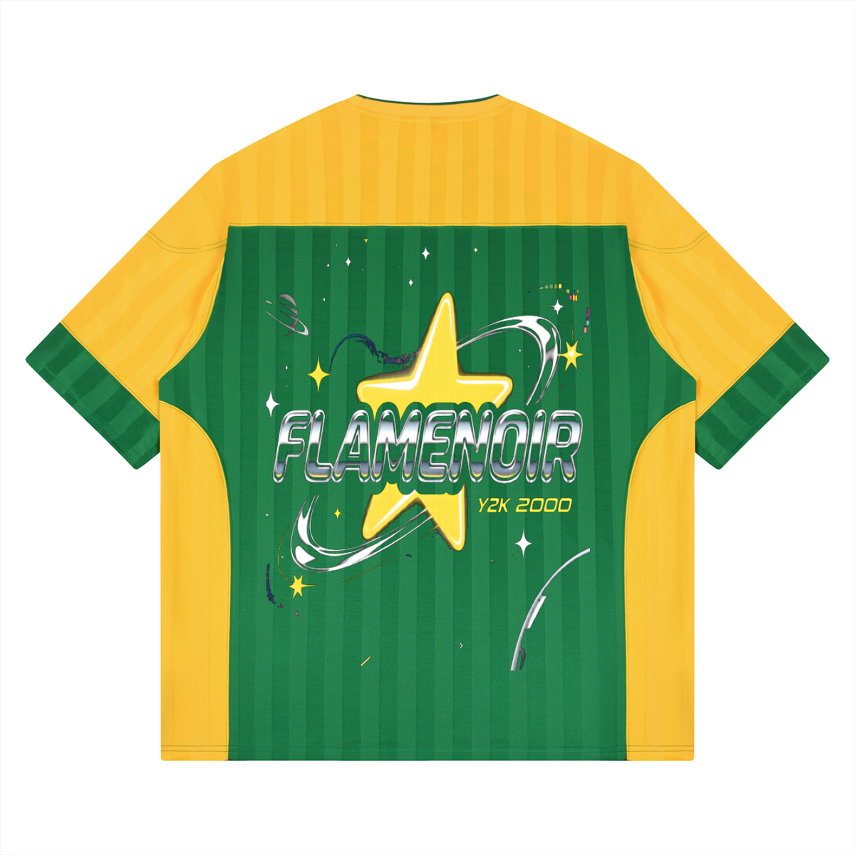 "BRAZIL" Unisex Striped Raglan Jersey