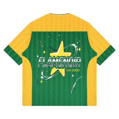 "BRAZIL" Unisex Striped Raglan Jersey