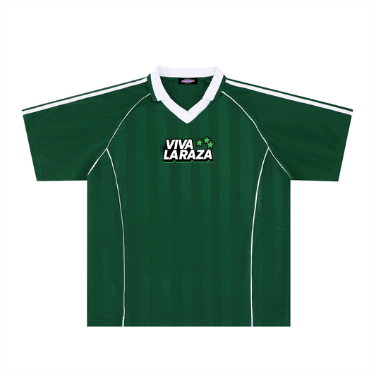 "MEXICO" Shadow Stripe Collared Soccer Jersey