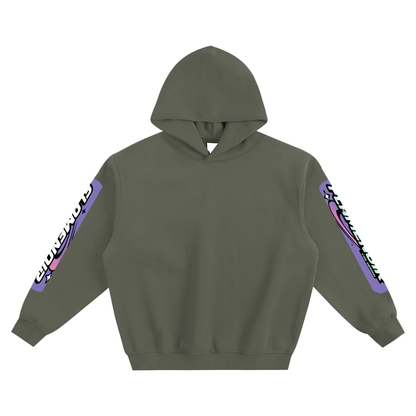 "BASIC 2" Fleeced Boxy Hoodie